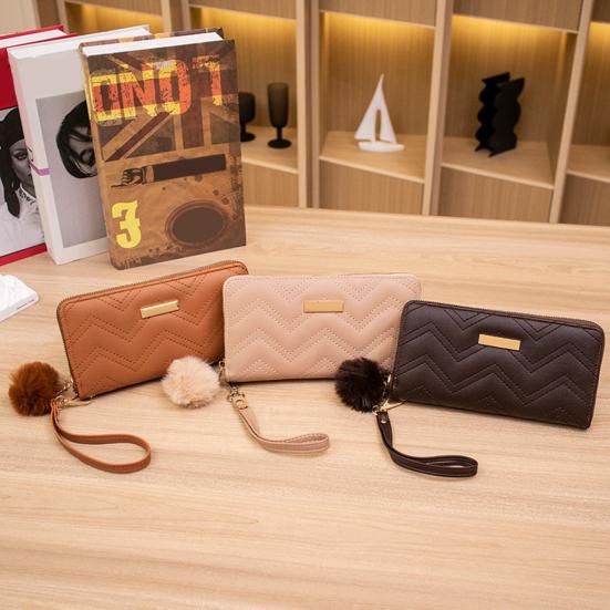 Porta carte di credito di grande capacità con portafoglio da donna alla moda