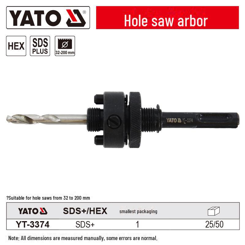 Yiertuo Bimetall Holzbearbeitungs-Lochsägenbohrer 14-30mm, 1/2 Zoll