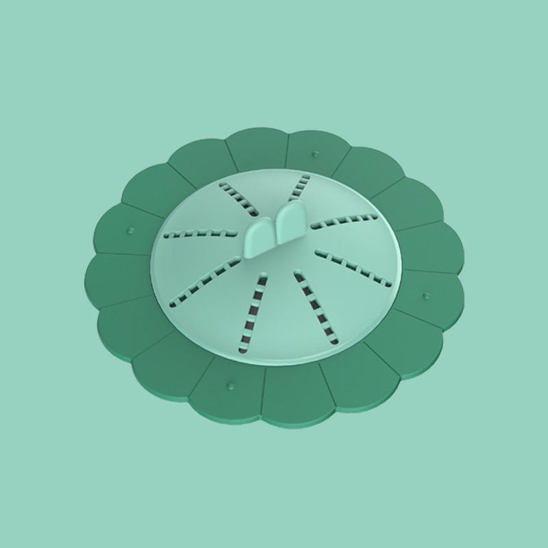 WTEMPO 1PC Creative Insect and Odor Proof Floor Drain Bathroom Drainage Outlet Hair Anti Clogging Filter Kitchen Sink Filter Cover