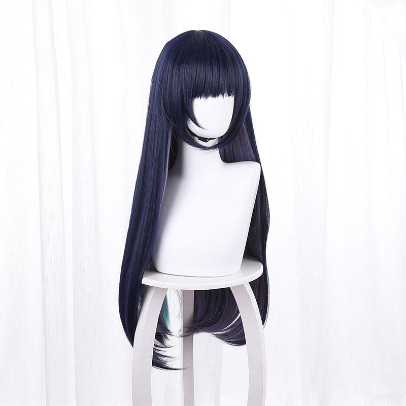 

Парик для косплея Genshin Impact Yun Jin, длинный парик с косичками, термостойкие синтетические волосы, шапка для косплея Yunjin, аксессуар для головы One Size