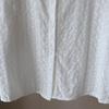 Bi Zheng 2025 Summer Korean Lace Embroidered Bubble Sleeve Women's Shirt