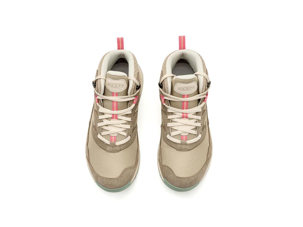 Trekking Shoes HIGHTRAIL MID WP LEMONADE Cm [KEEN] Women's BRINDLE/PINK 26.0