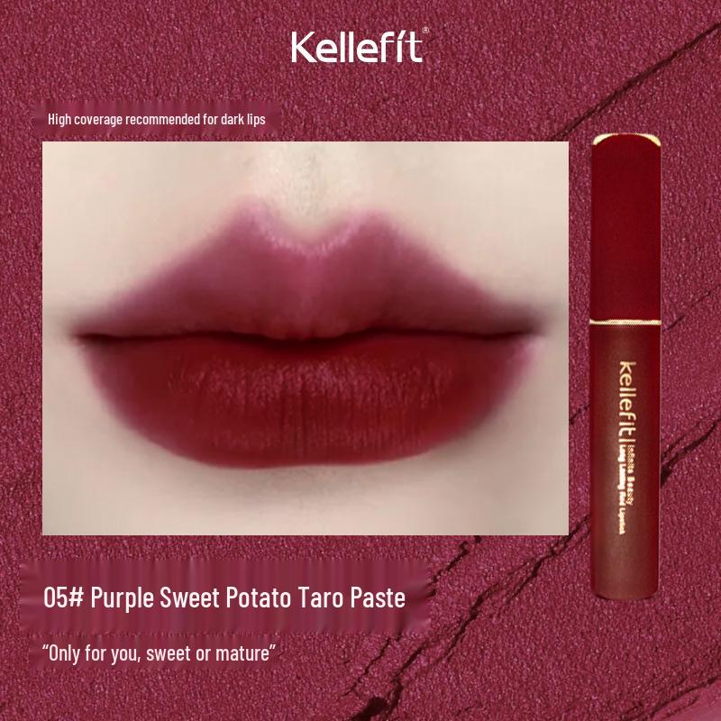 Классическая сатиновая матовая помада - Водостойкая, не переносится, скрывает линии на губах и освежает цвет лица для естественного, бархатистого финиша. 3.5g