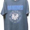 Vintage 80s RAMONES Punk Rock Tour Concert Promo T Shirt and Kids Shirt Size L