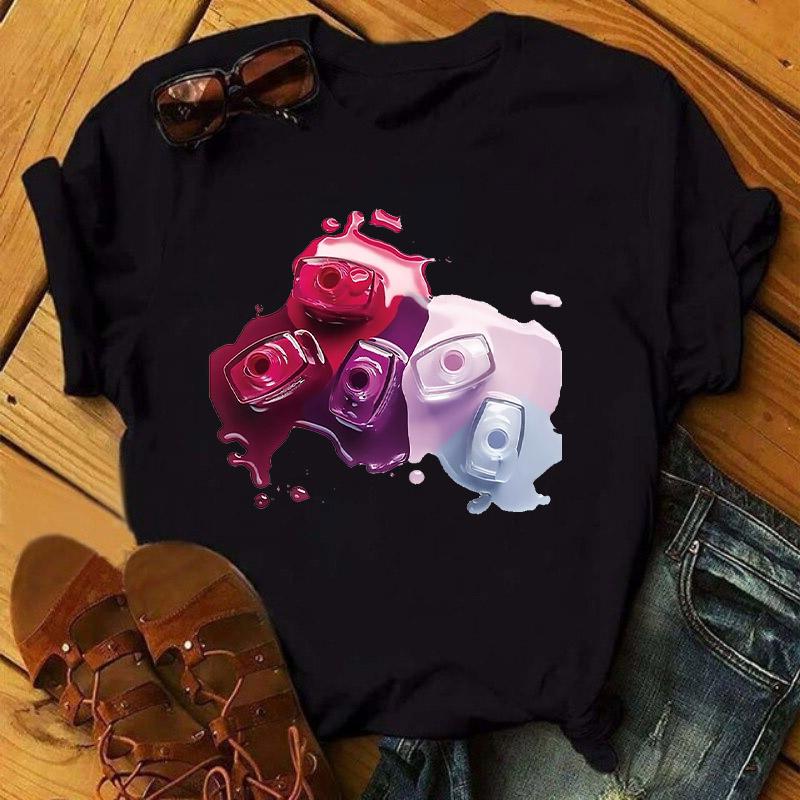 Женские футболки больших размеров — фото 14