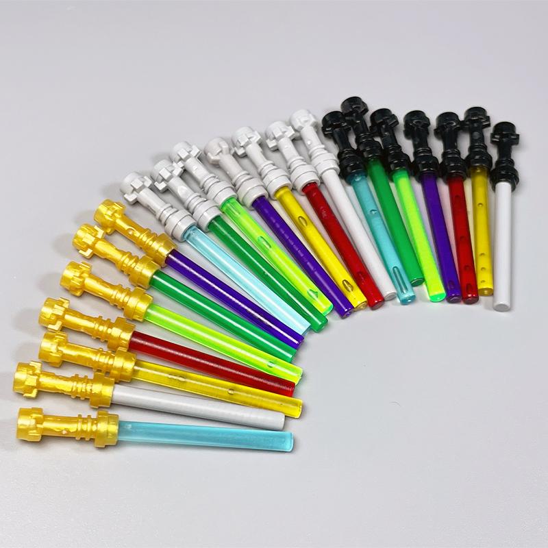 Space Wars Classic Weapon MOC Lightsaber for Figures Building Blocks DIY Bricks Toys for Children Christmas Gifts Lights sabers