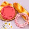 Round Pattern Cookie Cutter Mould Fruit Shape Biscuit Stamp Embosser Steamed Bun Bread Hand Pressed Mold Baking Gadgets