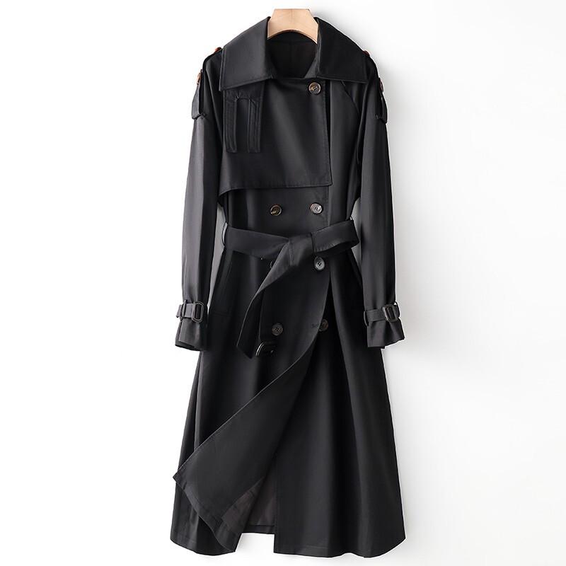 G·TENNA YY-610 Women's Long Trench Coat
