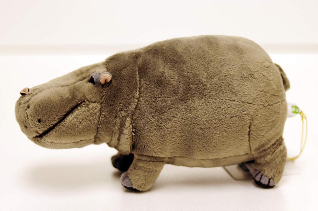 Yoshitoku Land Friends Plush Toy Hippopotamus S 180190