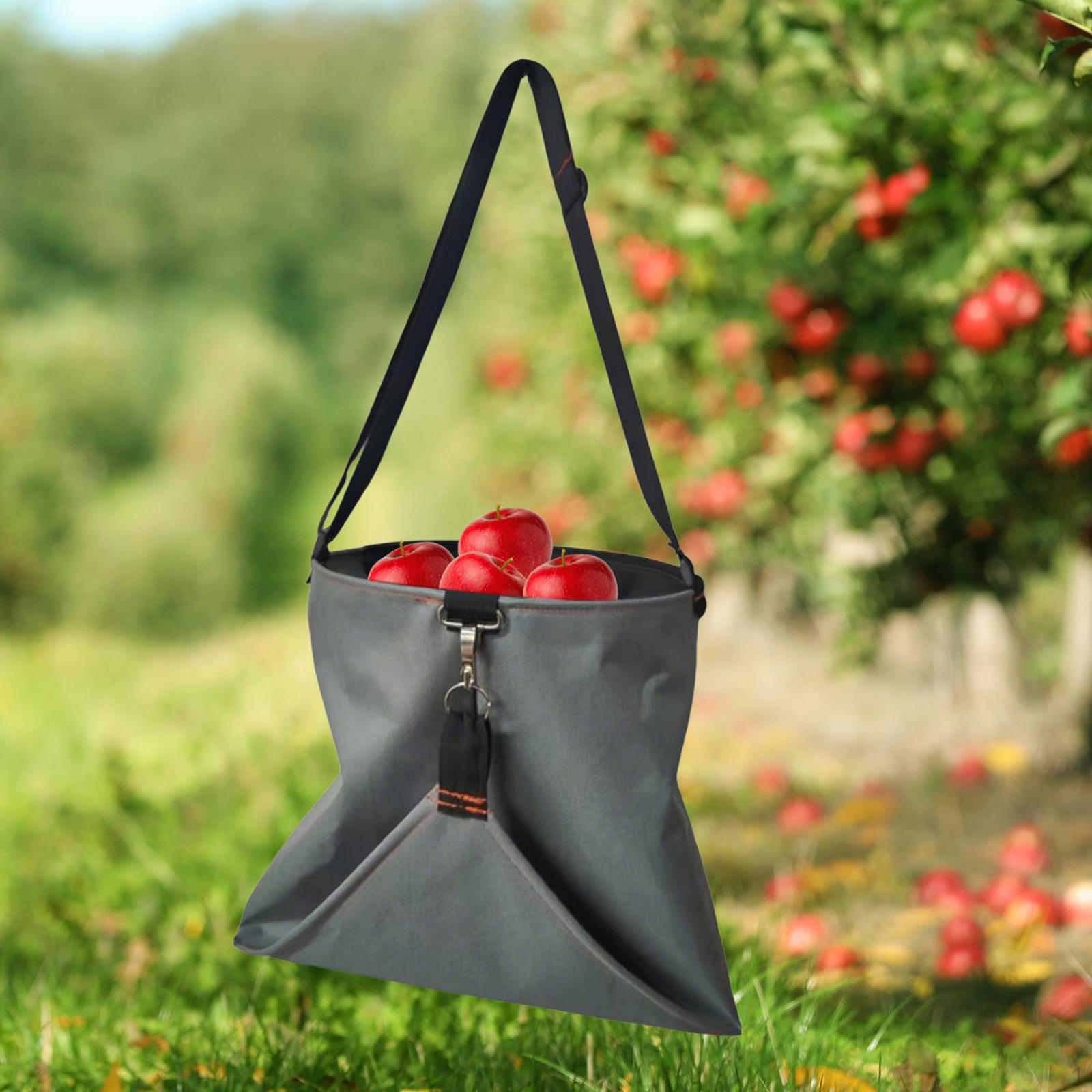 

Bag for Fruit Collection with Durable Storage серый