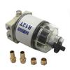 R12T Fuel Filter Water Separator Complete Kit - Marine SPIN-ON R12T Filter Replaces S3240 120AT NPT ZG1/4-19 Fit 3/8 Inch NPT