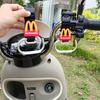 Cartoon Electric Scooter Hook: Universal, Strong, Storage Solution for Scooters, Motorcycles, and Strollers