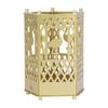 Metal Assembled Pen Holder Gold Hollow Pattern Flamingo Surfaces Plating DIY Pen Holder for Home