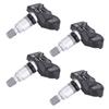 4x Snímače tlaku v pneumatikách 36106798872 TPMS Kompatibilní pro F06 F07 F10 F11 F12 F13 X1 X3 X4