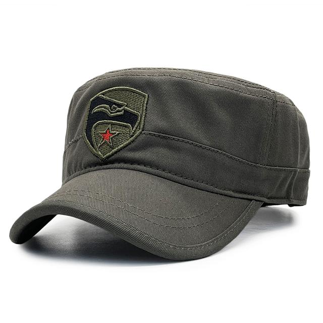 New Embroidery Trucker Hats Gorras Custom Camouflage Cap  Flat Caps US Baseball Cap