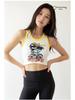 Spicy Cartoon Print Yoga Tank Top - Summer 2025