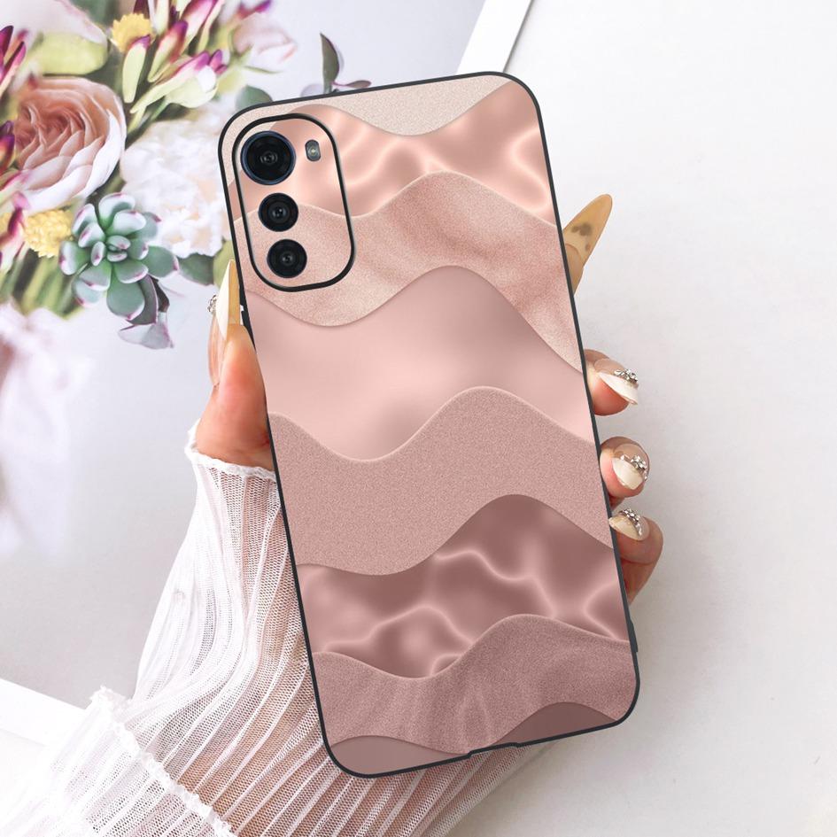 Silicone Case For Motorola Moto E32 E32s Cover Fashion Cartoon Dragon Painted Fundas Soft TPU Bumper For MotoE32 MotoE32s Casing