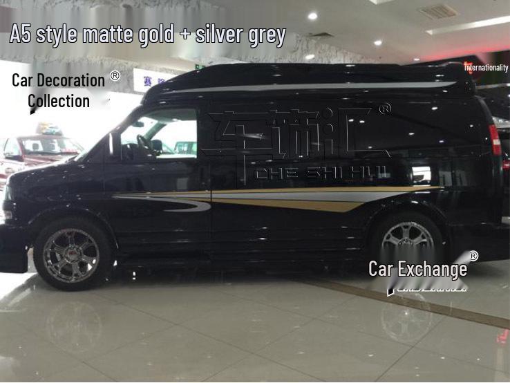 GMC Savana Business Star Decorative Car Stripes Decals