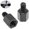 Motorcycle Mirror Adapter Convert Extension M10 To M8 Rearview Mirror Screws for Motorcycles, 4