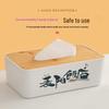 Restaurant Hotel Advertising Plastic Tissue Box (Pack of 10)