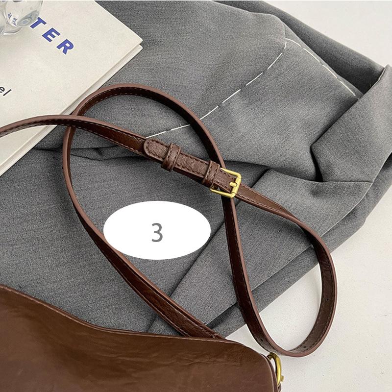Elegant Women Crossbody Shoulder Bags Solid Color Top Design Handbags High Quality Casual Vacation Lovely Messenger Bags