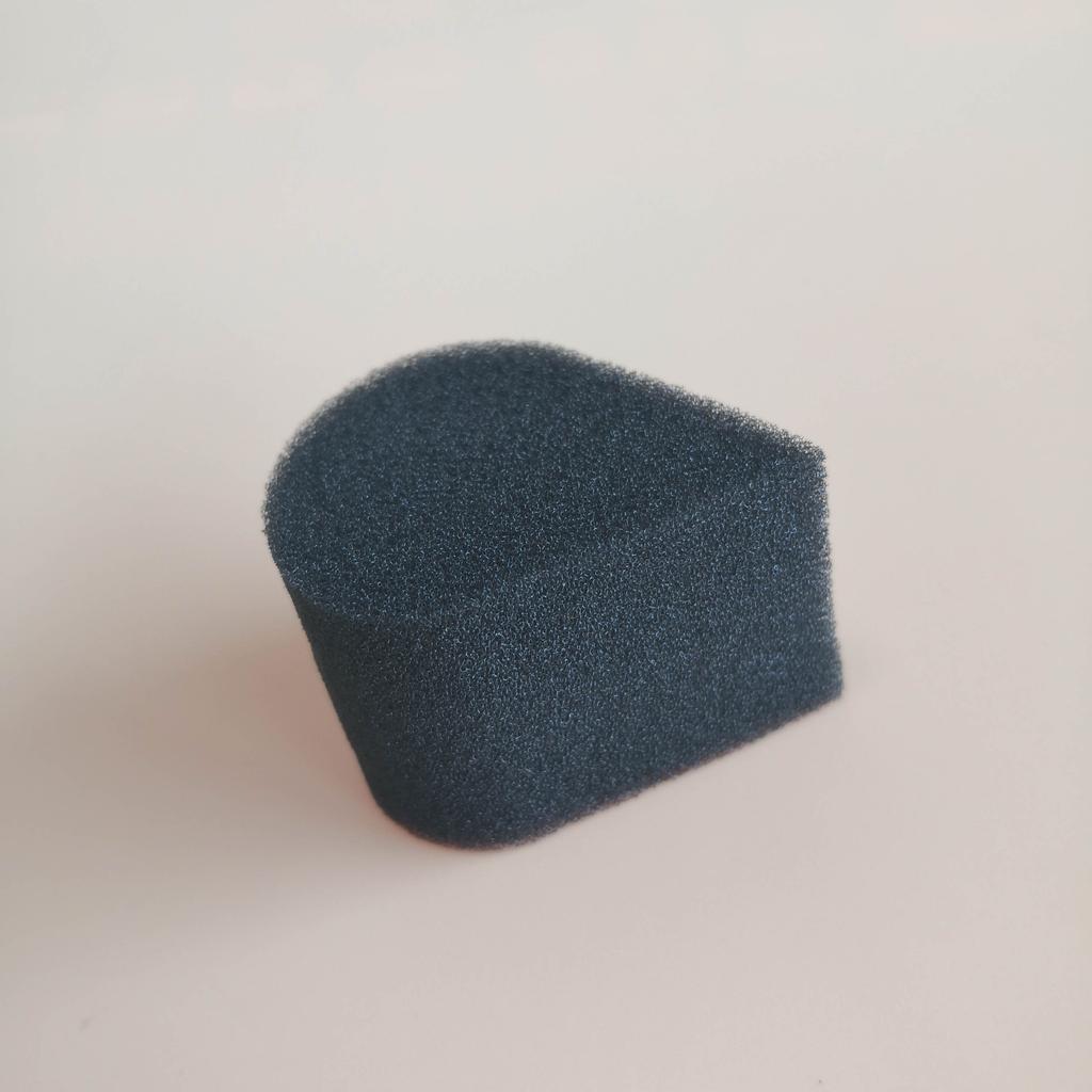 Wholesale Halloween Makeup Beauty Custom Shape Square Face Painting Black Yellow Facial Sponge