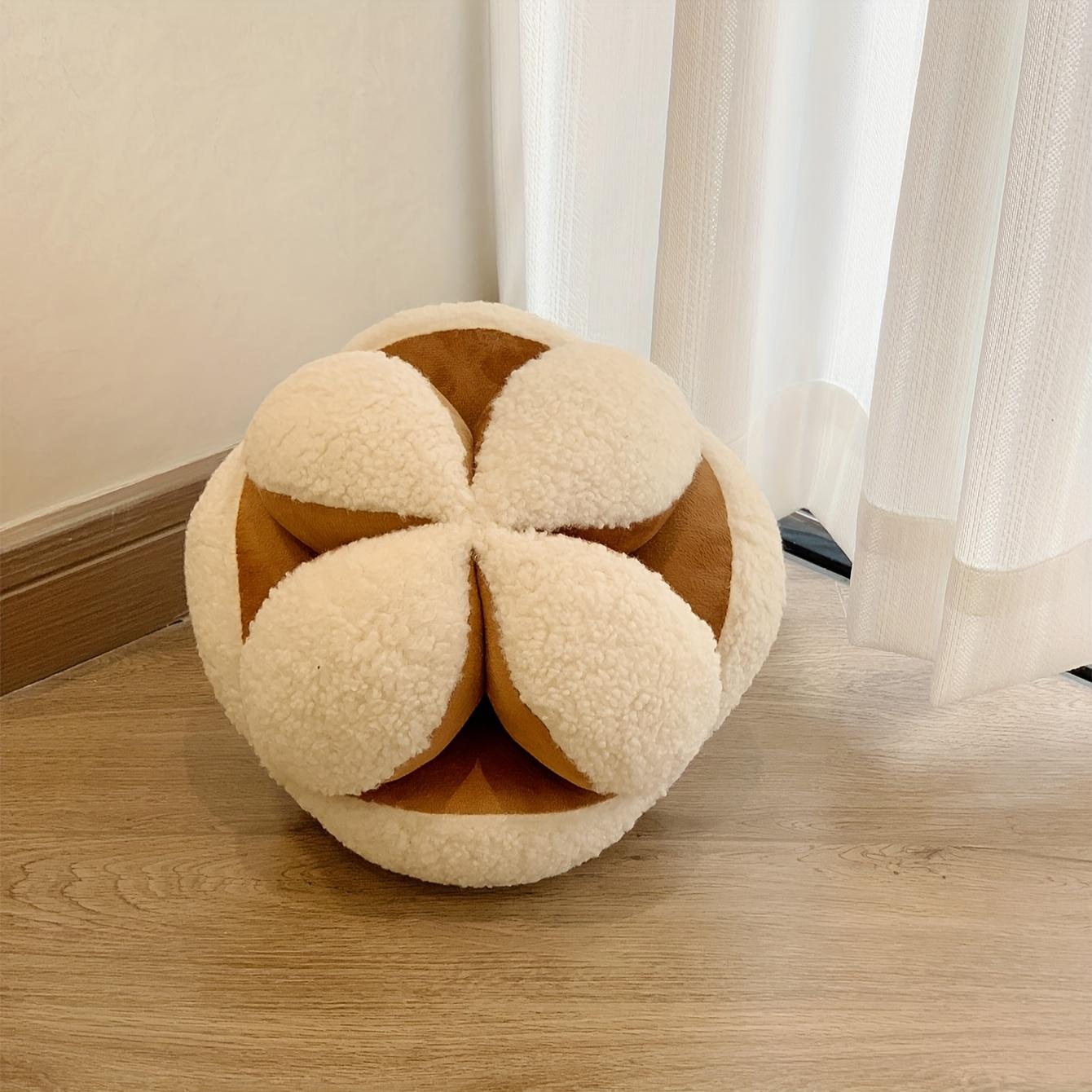 1 шт Плюшевая однотонная 3D подушка для дивана в форме ежа с наполнителем современный только ручная стирка полиэстер 200-250 гм многоцелевой домашний декор 1590₽