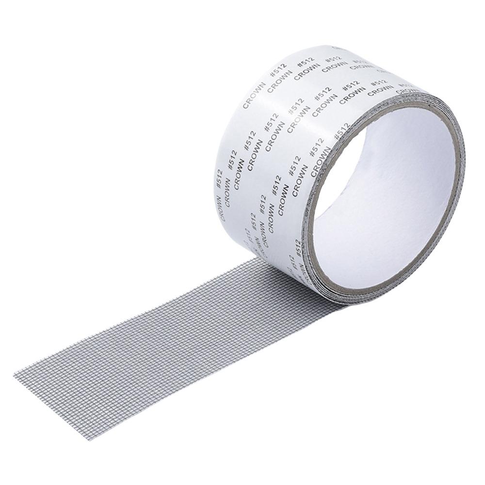 

Multipurpose 5cm Window Screen Repair Tape Self Adhesive Anti Insect Mosquito Mesh Tape Mosquito Net Repair Tape сірий