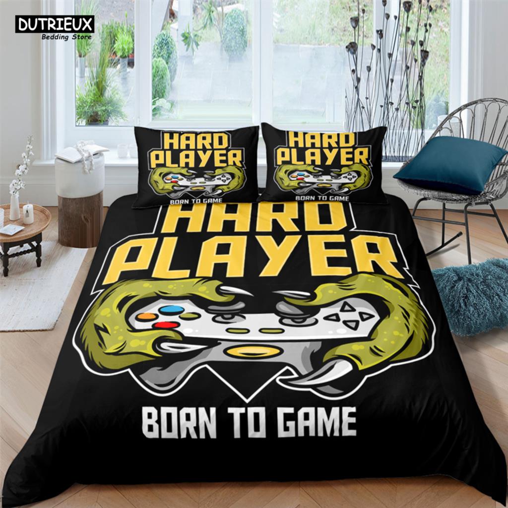 Comforter Game Handle Fashion Player Polyester Bedding Sets Child Boys For Teens King Size Bedding Set