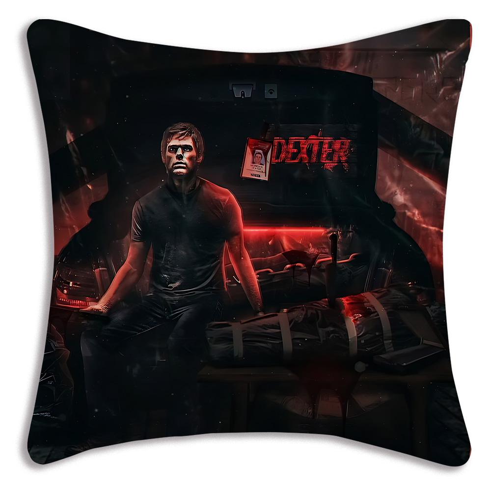 Copricuscini Classici Film D-Dexter Morgans Cartone Animato Divano Decorativo Casa Stampa Double-sided Corto Peluche Carino Copricuscino