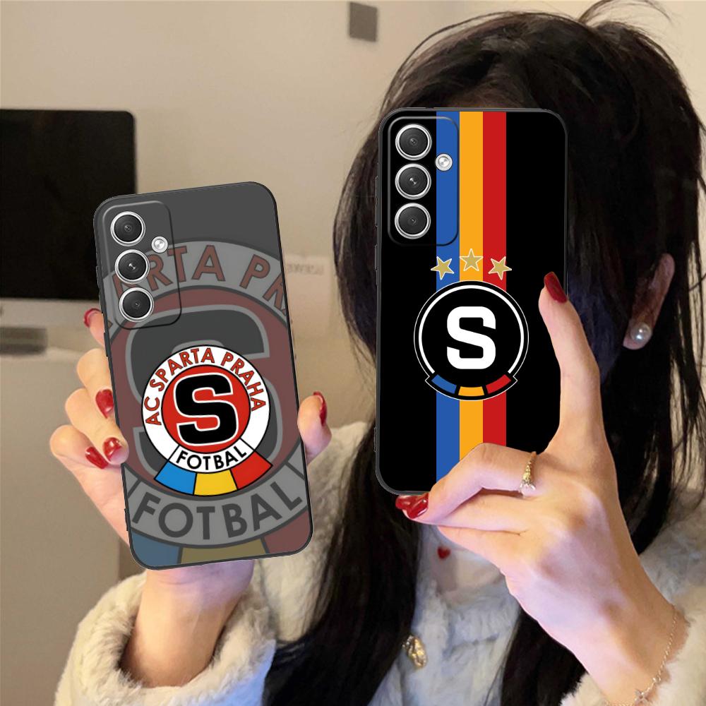 Etui na telefon komórkowy FC Sparta Praha do Samsung Galaxy S25 S24 S23 S22 S21 S20 Note20 Plus FE Ultra Kolorowe Ochronne Ładne Pokrowiec