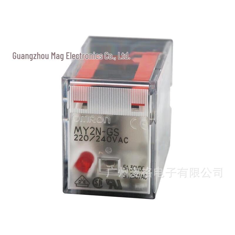 

OMRON Relay MY2N-GS, DC24V/AC110/DC12V, IMY2N-D2-GS Relay Socket PYFZ-08-E