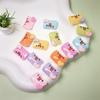 100pcs Valentine's Day Cute Love Heart Envelope Love Letter Resin Charms for Earrings Necklace Keychain Diy Jewelry Making