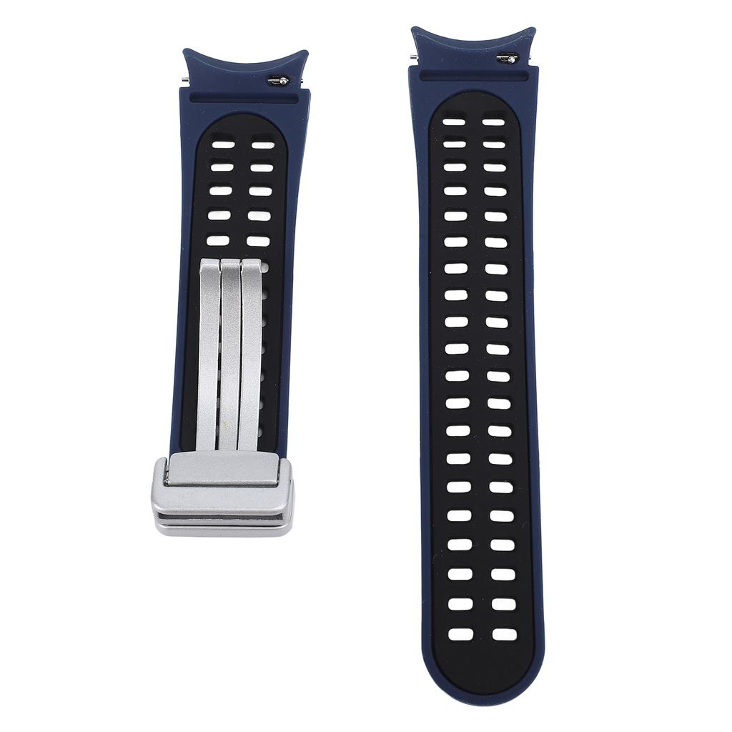 Watch Band for   Watch 6 5 Silicone Magnetic Soft Breathable Watch Replacement Strap for Men Women