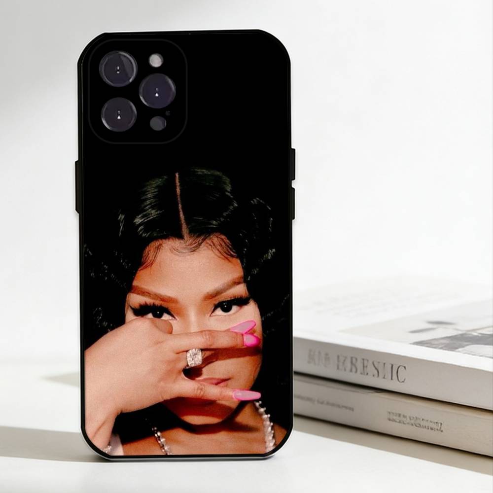 

Nicki Minaj Rapper1 Phone Case Silicone black Soft For IPhone 17,16,15,14,13,12,11,SE,Plus Pro Max iPhone16e