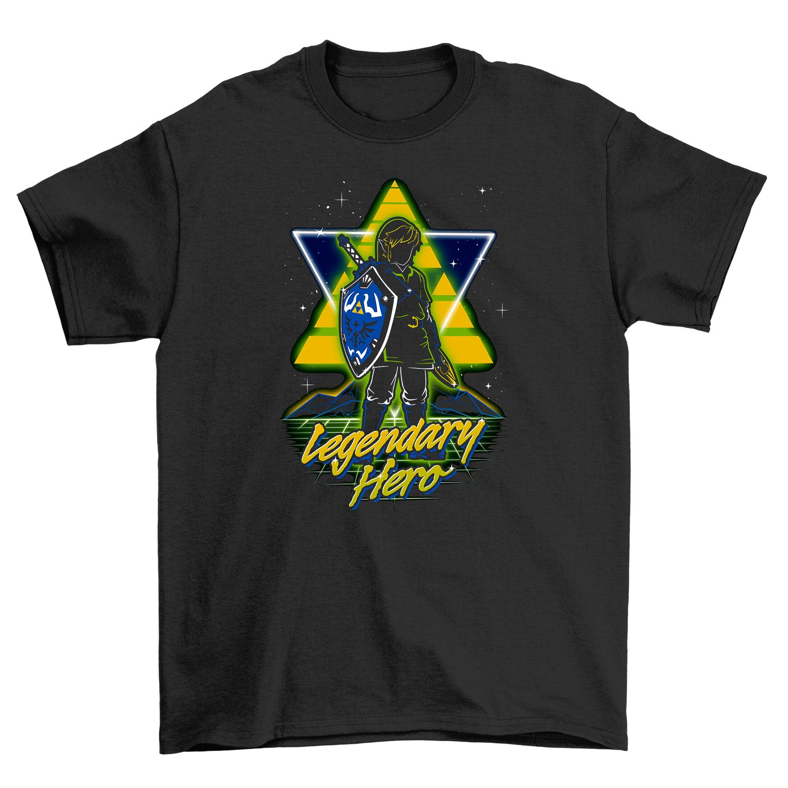 

Retro Legend Hero T-Shirt Mens Womens Tees Top - Channel Your Inner Hero in Style! Unleash Nostalgia 4XL