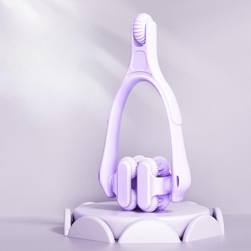 

Массажер-ролик для пальцев «Тигриная пасть» Треугольный Многофункциональный Инструмент для массажа пальцев фиолетовый