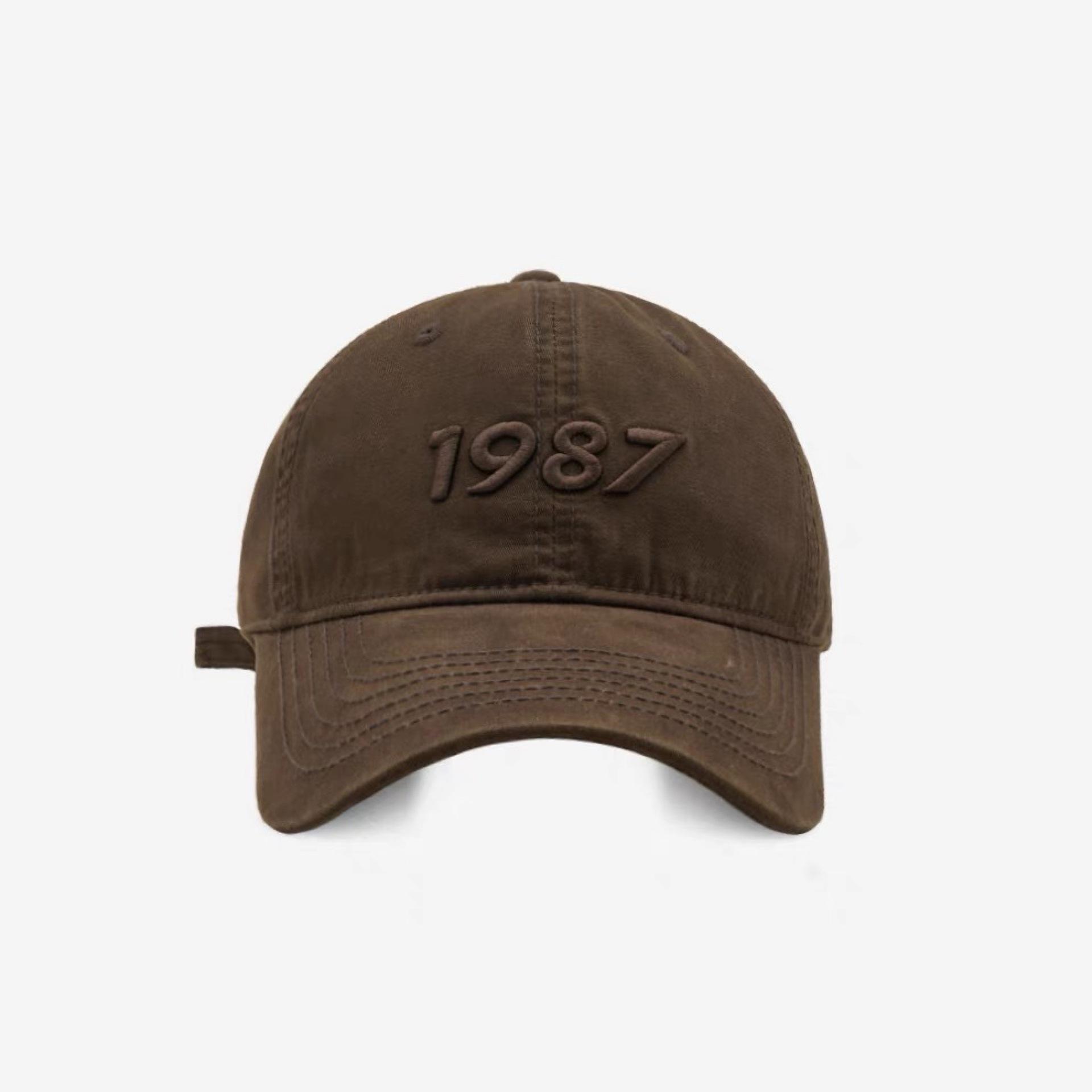 

Новые бейсболки с цифровой вышивкой для мужчин и женщин Универсальная бейсболка для пары в корейском стиле на улице Adjustable