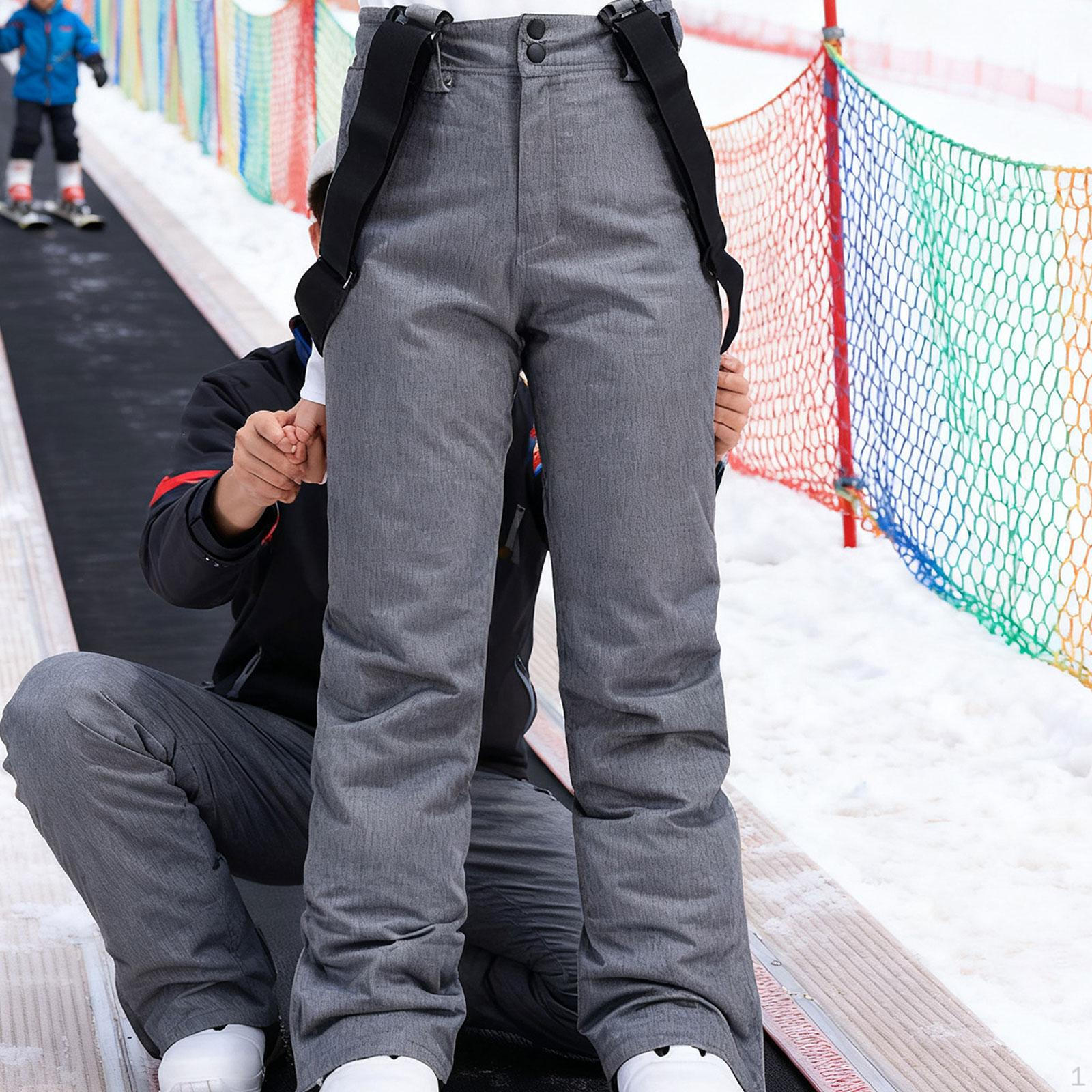 

Insulated Ski Pants, Comfortable, Windproof And Warm Men's Winter Snow Pants for Hiking, XXXL