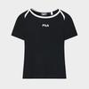 Women's Slim Fit Knitted Short Sleeve T-Shirt