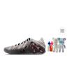 Nike Ja Morant 3 Shadow Of Scarlet, Fluid Bear Abriebfeste Low-Top Basketballschuhe Unisex Grau Rot HF2794-100(Team773--)