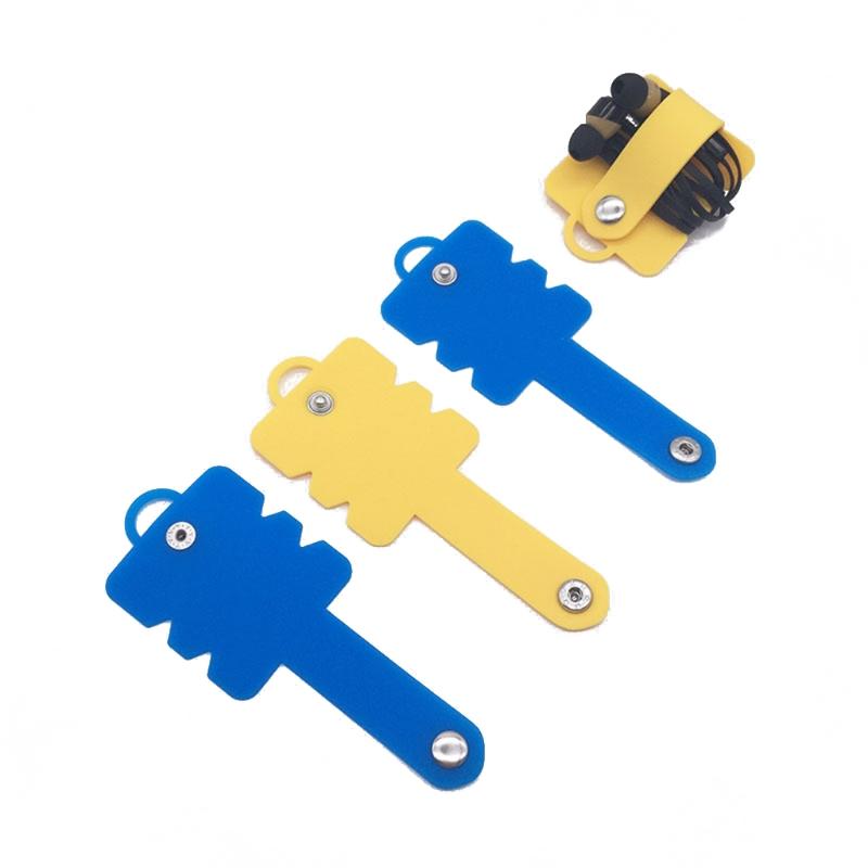 Silicone Earphone Organizer Earphone Wrap Winder Headphone Cord Organizer Cable Winder /Wrap Winder Manager