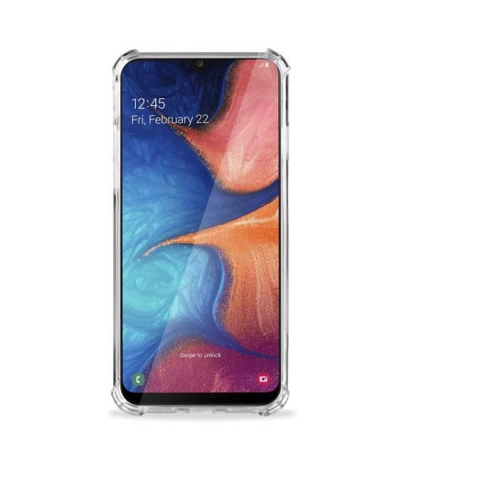 Shockproof Case - Phonillico® - Samsung Galaxy A80 - Soft Silicone - Ultra Slim - Transparent