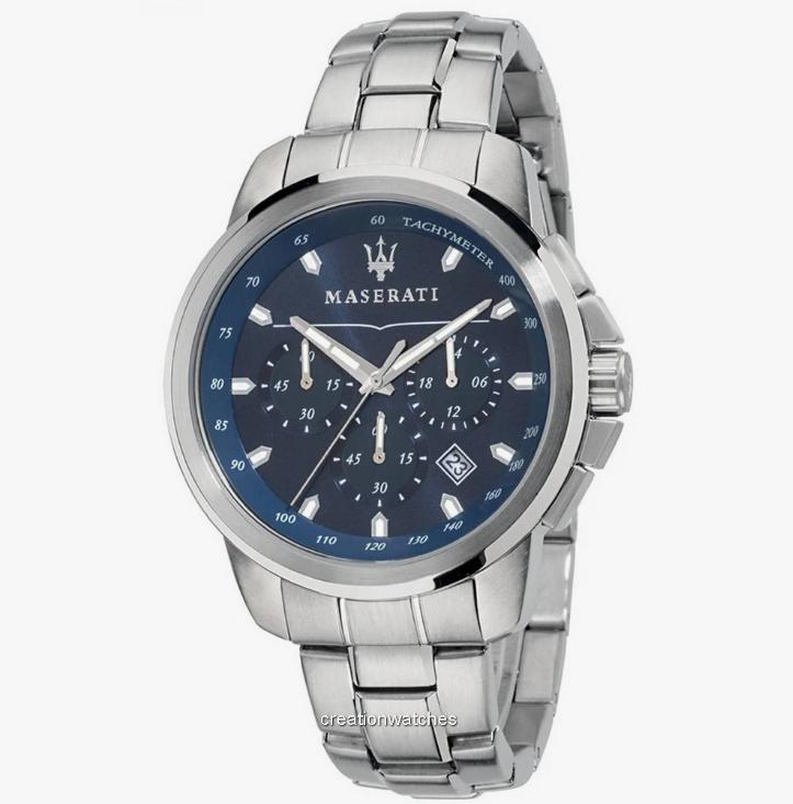 

Maserati Successo Chronograph Tachymeter Quartz R8873621002 Men s Watch синій