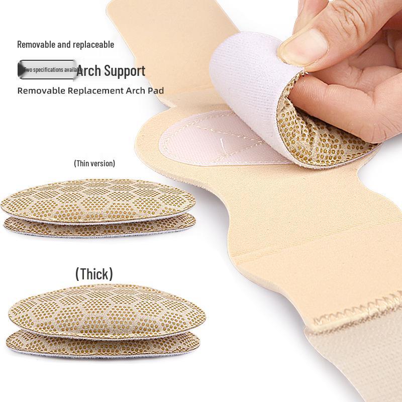 Orthopedic Flat Arch Support Pads - Comfortable, Adjustable Plantar Fasciitis Relief