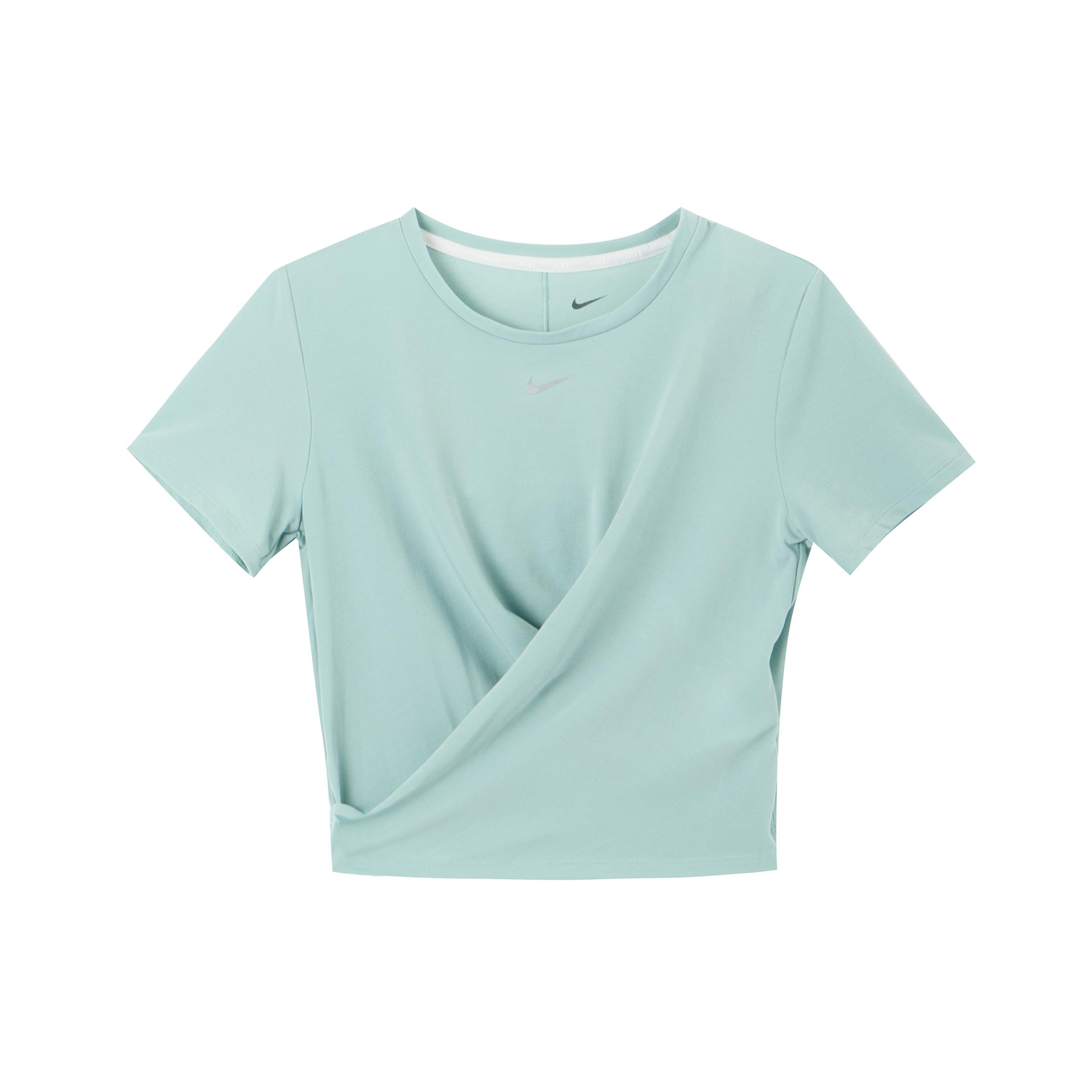 

New Nike Crop Tops Women s Mineral DD4922-309 L
