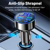 6 In 1 MultiPorts USB C Car Charger With Digital Display For Phone Fast Charging Adapter Safe Car Charging Adapter