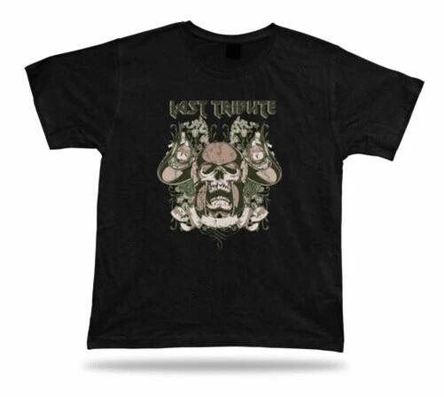Tshirt Tee Shirt Birthday Gift Idea Last Tribule Warrior Skull Death Horn Helmet M