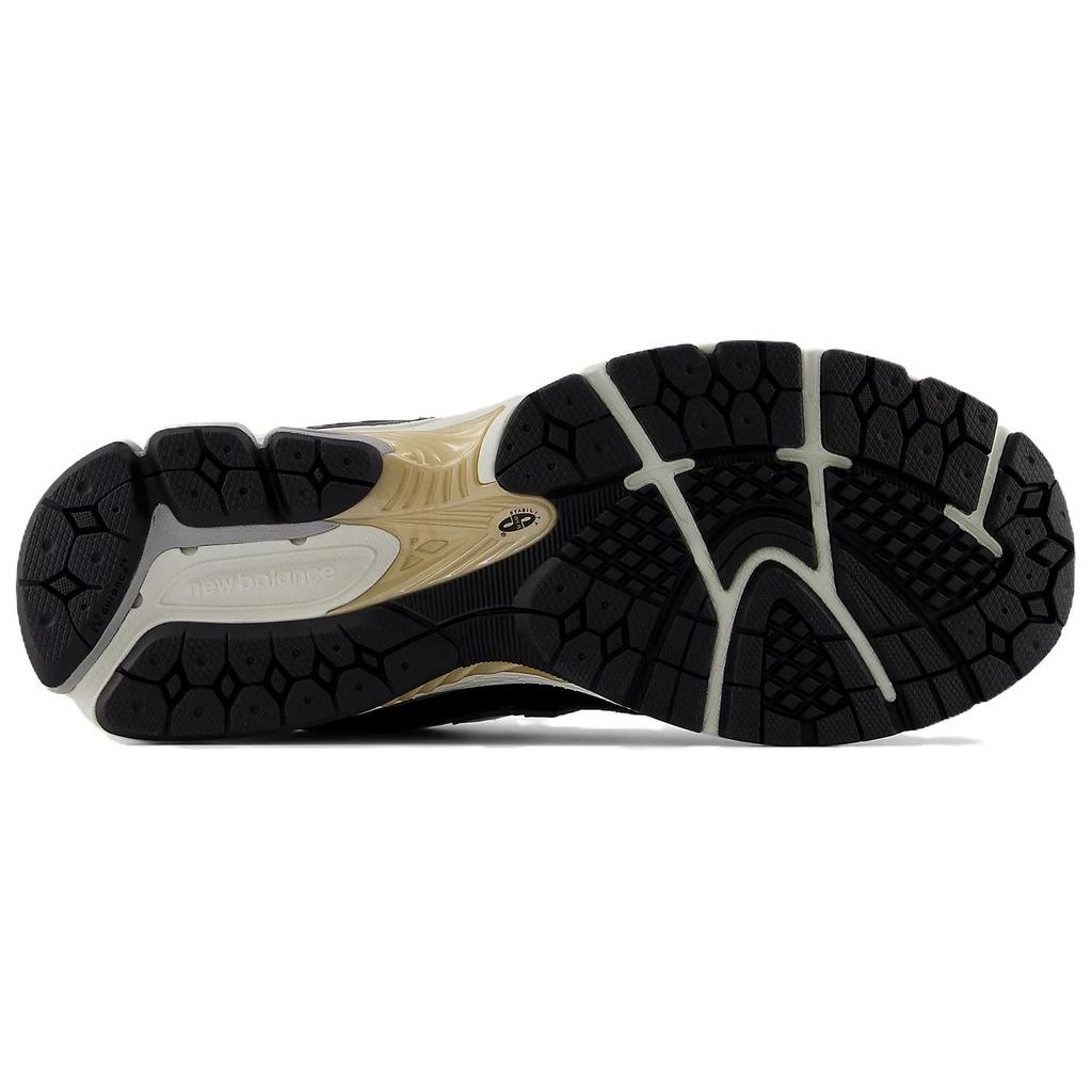 New Balance 2002R Schwarz Meersalz Gold Metallic Unisex Sneaker M2002RPO