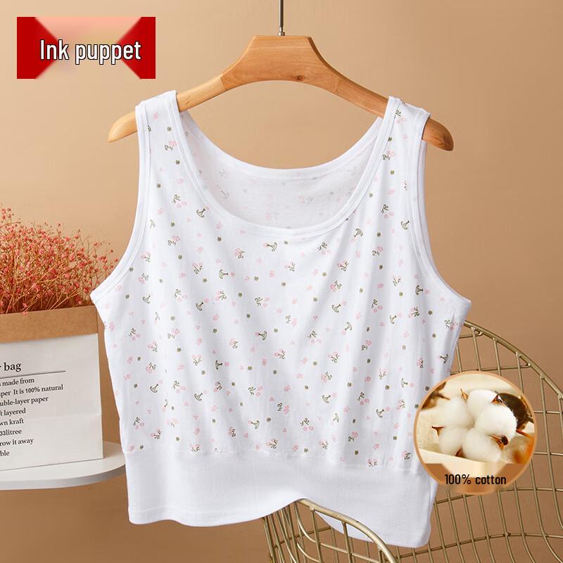 Damska bawełniana koszulka na ramiączkach o luźnym kroju dla starszych kobiet